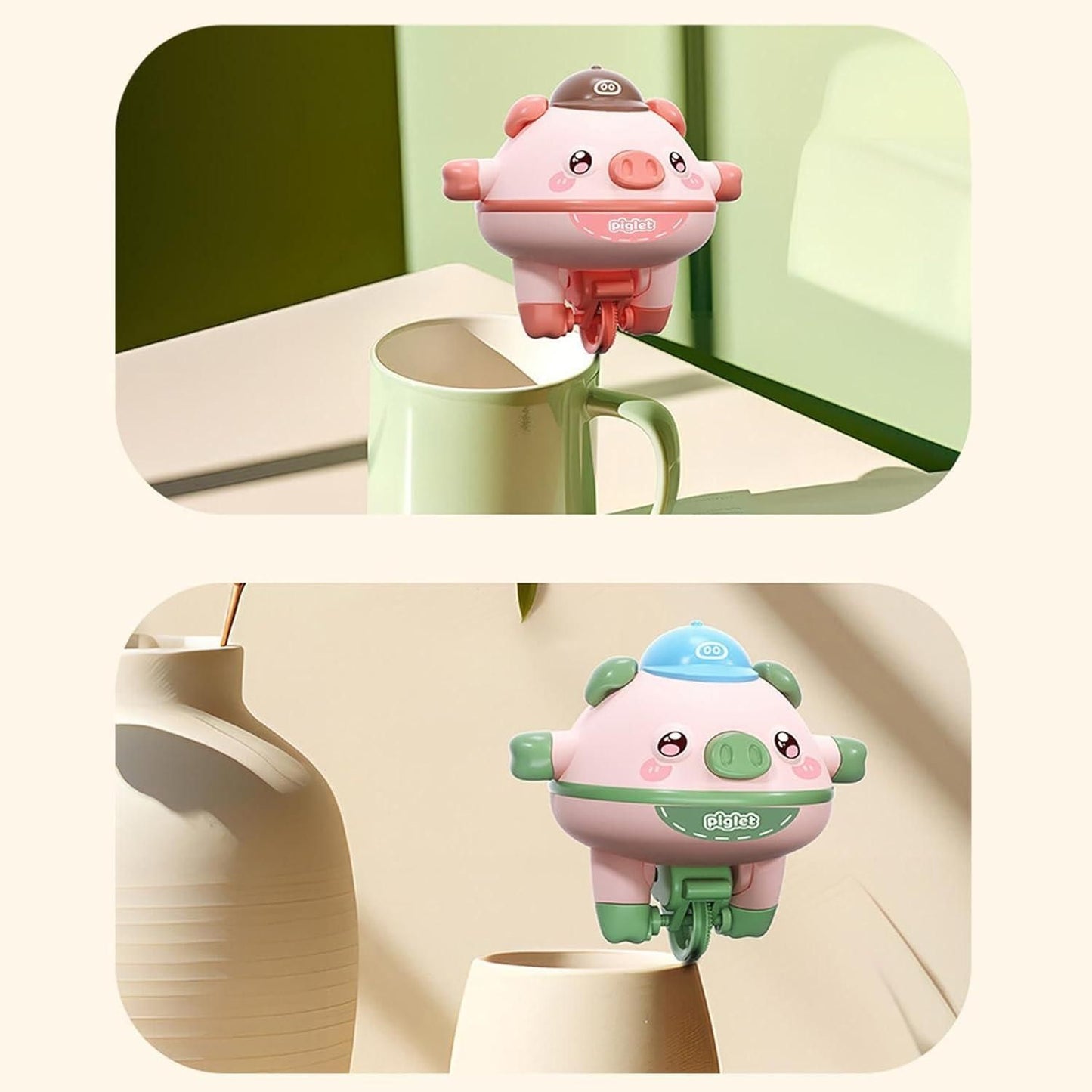 Fun on the Line: Tightrope Walking Piggy for Little Ones